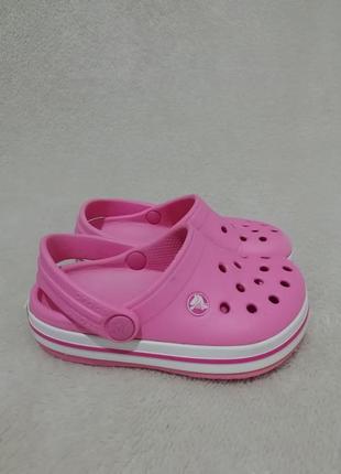 Клоги, кроксы crocs c 7, р. 24 стелька 15 см