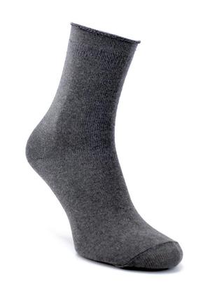 Чоловічі медичні шкарпетки без резинки 6 пар високі однотонні демісезонні літні4 фото