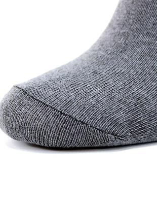 Чоловічі медичні шкарпетки без резинки 6 пар високі однотонні демісезонні літні7 фото