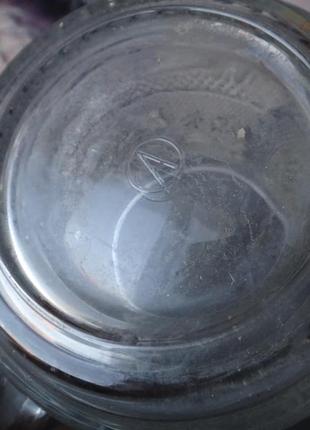 Кружка скляна з візерунком лілія, скло, 250мл8 фото