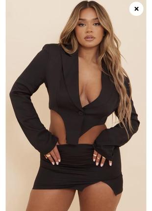 New 🖤 блайзер  crop blazer1 фото