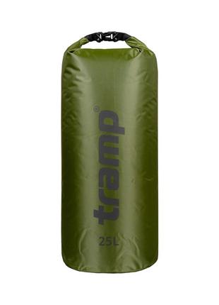 Гермомешок tramp pvc diamond ripstop 25л utra-118 оливковый