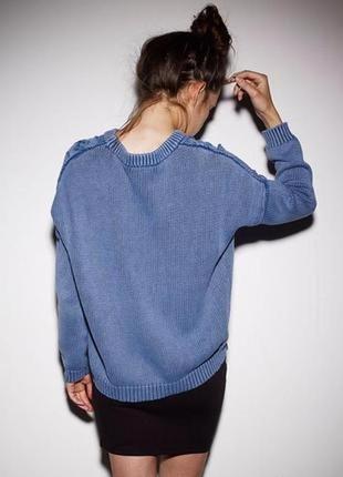 Приваблиий стильний меланжевий светр модного шведського бренду monki3 фото