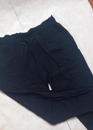Брендовые черные штаны брюки бойфренды с высокой талией chicoree, 18 pазмер.2 фото