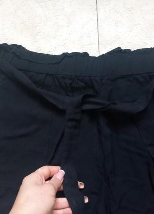 Брендовые черные штаны брюки бойфренды с высокой талией chicoree, 18 pазмер.4 фото