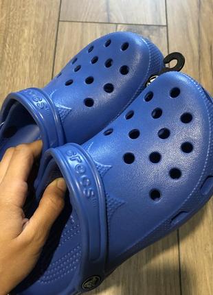 Crocs крокс синие оригинал 34-35 р w 4-5 m 2-33 фото