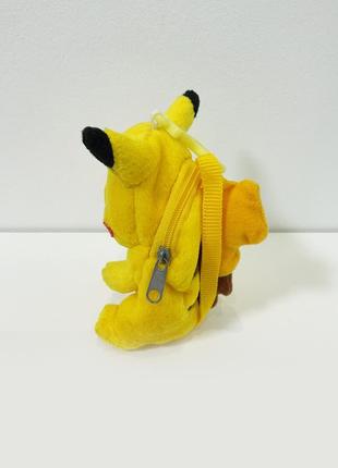 Подвесная мягкая игрушка покемон пикачу (13 см)3 фото