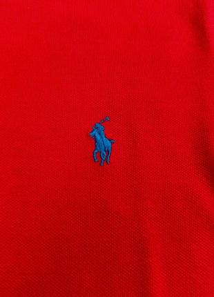 Червона футболка поло polo ralph lauren3 фото