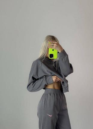 Стильний трикотажний костюм найк nike4 фото