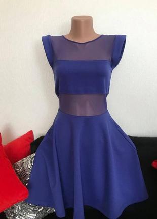 Платье с прозрачными вставками от topshop1 фото
