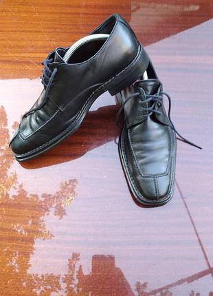 Туфлі navyboot з натуральної шкіри. швейцарія. р - 43