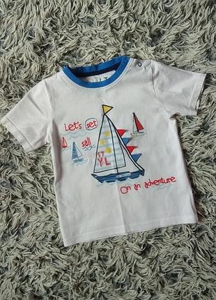 Футболка на хлопчика 1,5-2 роки ріст 86-92