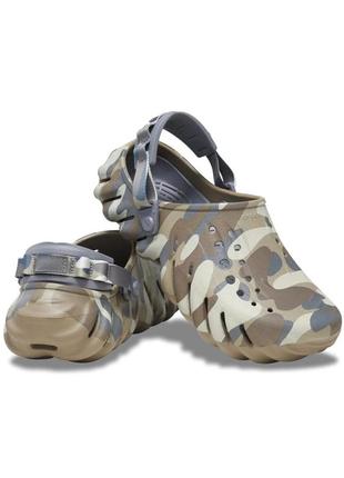 Crocs echo camo redu clog, 100% оригинал