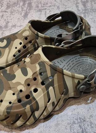 Crocs echo camo redu clog, 100% оригинал7 фото