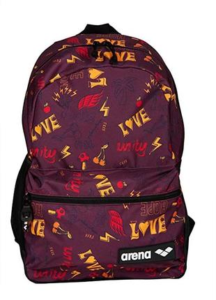 Рюкзак arena team backpack allover 30 love3 фото