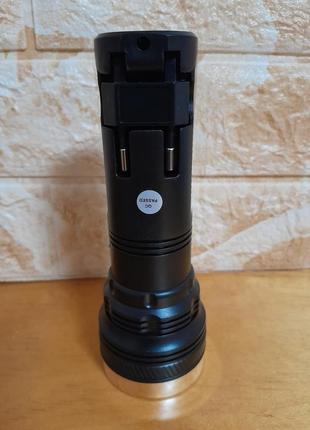 Світлодіодний акумуляторний ліхтарик з бічним світлом yj-227.3 фото