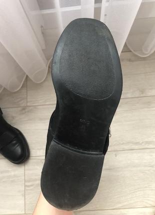 Актуальні демісезонні шкіряні черевики фірми mango 35 розмір10 фото