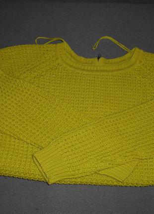Яркий вязаный свитер2 фото