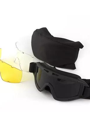Захисні тактичні сонцезахисні окуляри для тактичного використання з поляризацією revision захисні військові очки