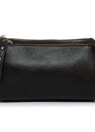 Podium сумка жіноча клатч шкіра alex rai bm 88083 black2 фото