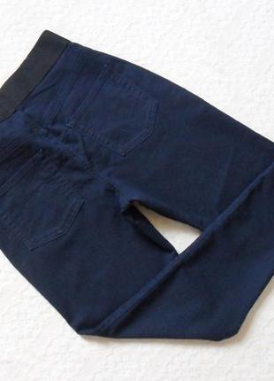 Высокие синие джинсы джеггинсы скинни m&s, 10 размер5 фото