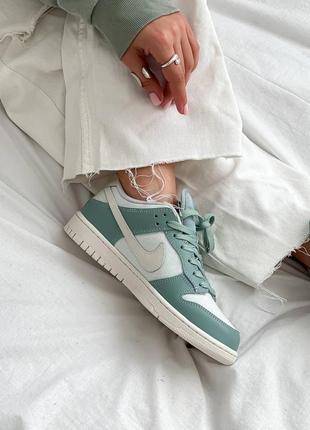 Dunk low grey/white6 фото