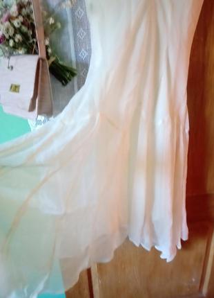 Воздушное красивое шифоновое платье для торжественных мероприятий/нарядное5 фото