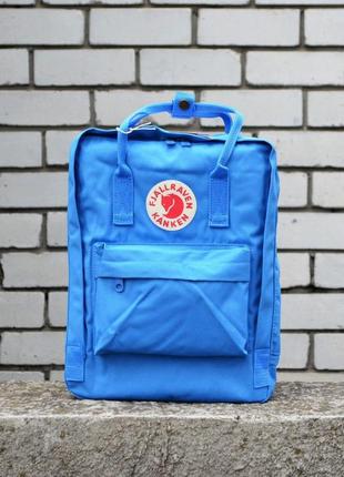 Рюкзак городской fjallraven kanken blue classic портфель канкен1 фото