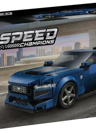 Конструктор lego speed champions спортивний автомобіль ford mustang dark horse 344 деталі (76920)