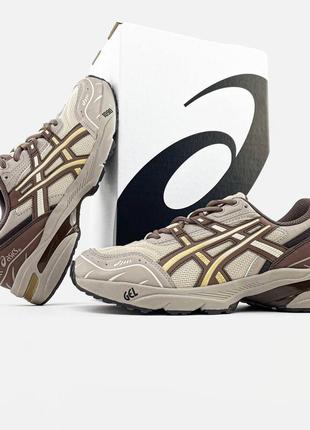 Asics gel-1090 "beige brown"1 фото