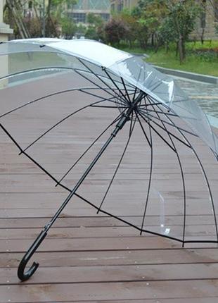 Прозора парасоля парасолька / прозрачный зонт зонтик