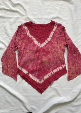 Гарна кофтинка блузка ручної роботи