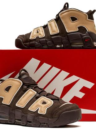 Кросівки nike air more uptempo baroque brown