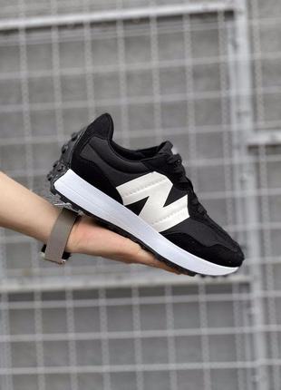 New balance 327 black and white