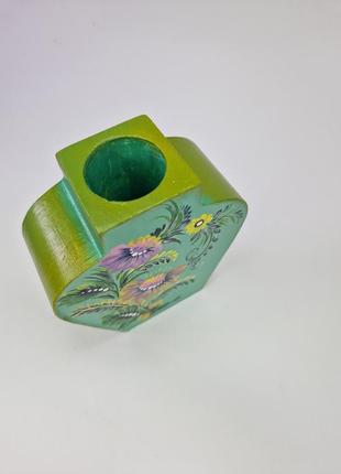 Ваза для квітів український подарунок петриківський розпис ручна робота