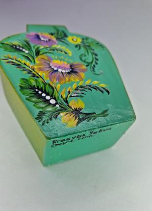 Ваза для квітів український подарунок петриківський розпис ручна робота