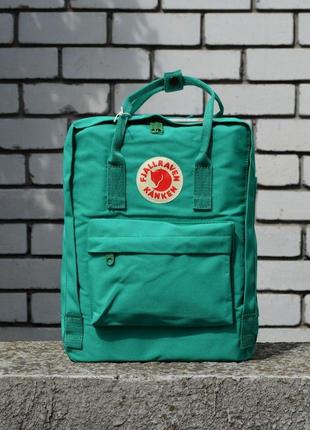 Рюкзак городской fjallraven kanken green classic портфель канкен