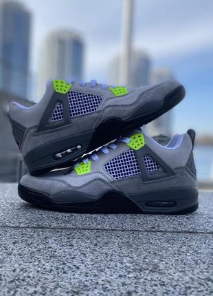 Jordan 4 retro se 95 neon5 фото