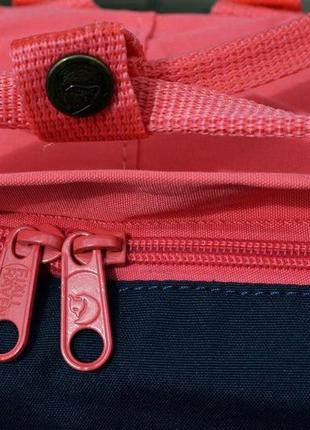 Рюкзак міський fjallraven kanken red blue classic портфель канкен6 фото