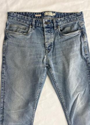 Чоловічі світлі джинси topman голубі s оригінал 322 фото