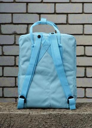 Рюкзак міський fjallraven kanken blue classic портфель канкен3 фото