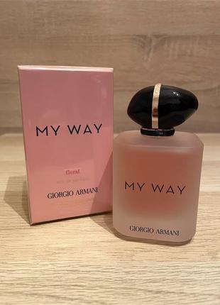 Парфумована вода my way floral 
giorgio armani