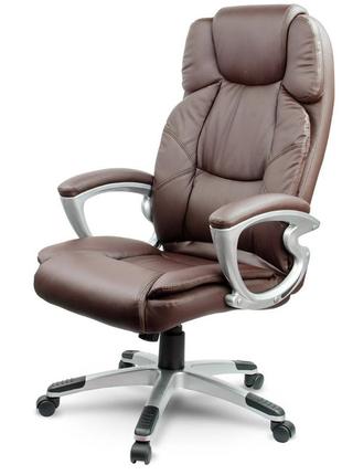 Офісне крісло sofotel eg-227 brown3 фото