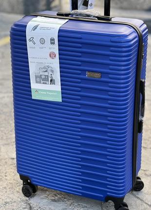 Ударостійка пластикова мала валіза дорожня s на колесах ручна поклажа 4 колеса horoso7 фото