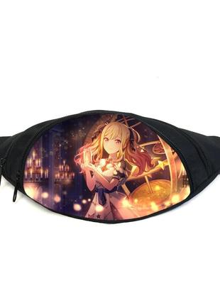 Поясна сумка бананка секай project sekai (gb sp 09) gear bag чорна