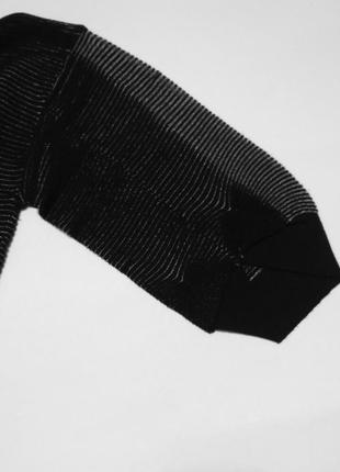 Трендовая кофта джемпер пуловер с метализированой нитью ichi3 фото
