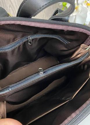 Жіночий міський рюкзак сумка трансформер, жіноча сумка-рюкзак2 фото