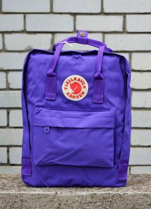 Рюкзак городской fjallraven kanken blue classic портфель канкен1 фото