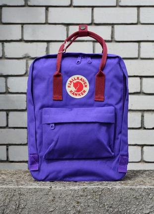 Рюкзак городской fjallraven kanken blue classic портфель канкен