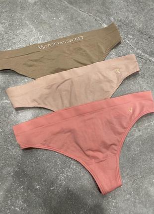 Набір трусиків victoria’s secret труси вікторія сікрет